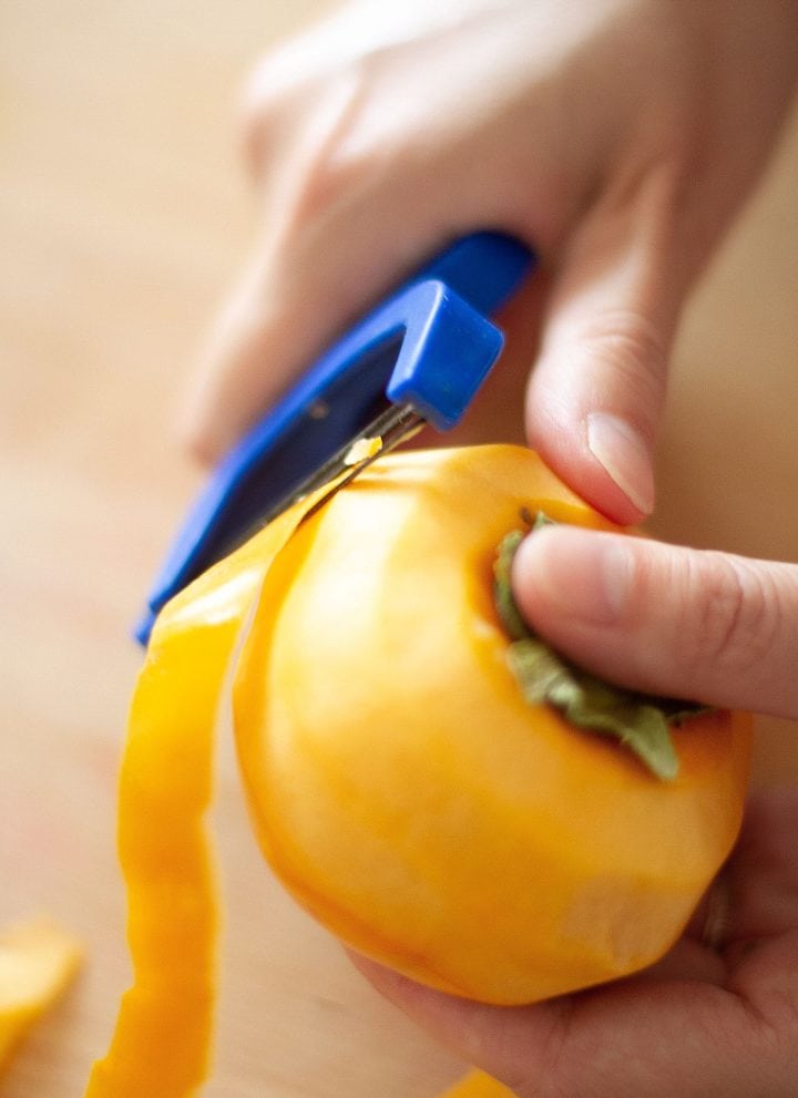 peel persimmon